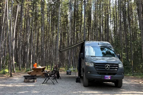 The Alpine Olive - Sleek 2023 Mercedes Sprinter AWD