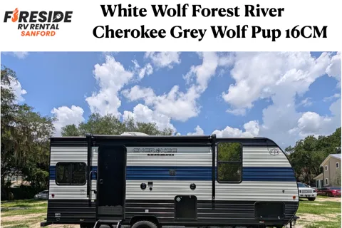 White Wolf - Forest River Cherokee Wolf Pup Travel Trailer