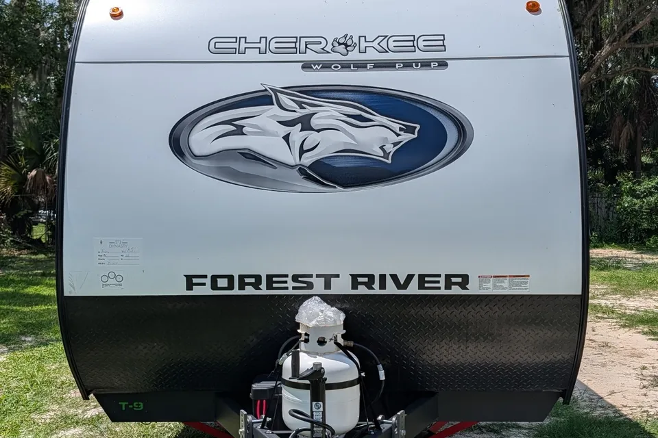 White Wolf - Forest River Cherokee Wolf Pup Travel Trailer