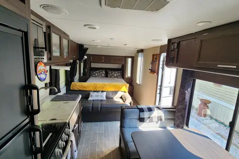 Charles's Forest River Grey Wolf 26djse Travel Trailer