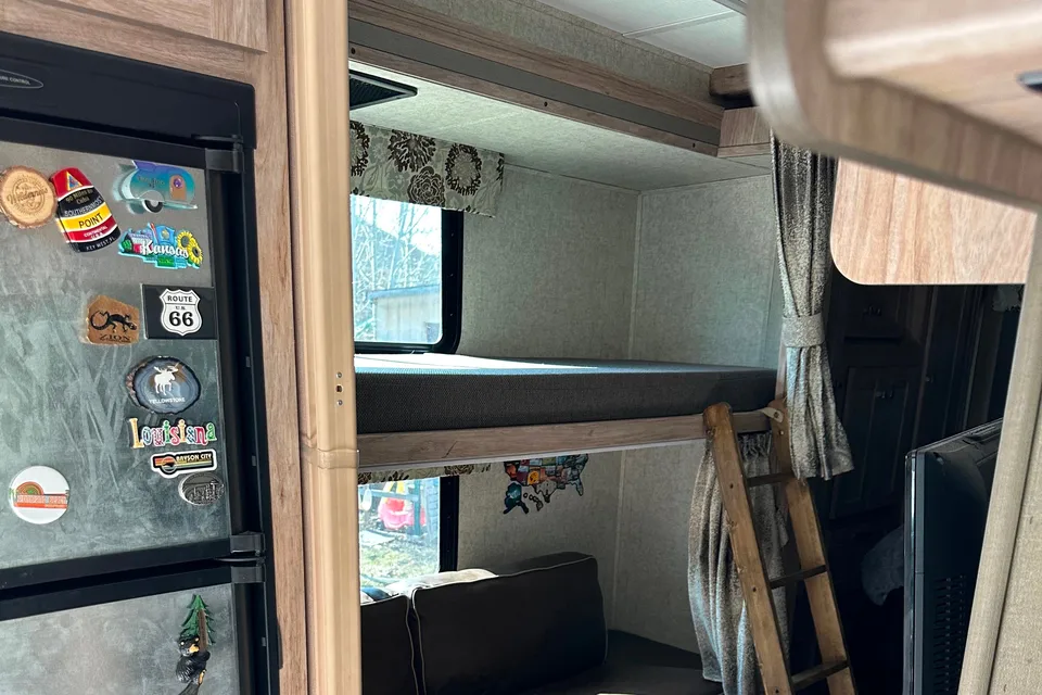 The Blue Bayou bunk house Forester Class C