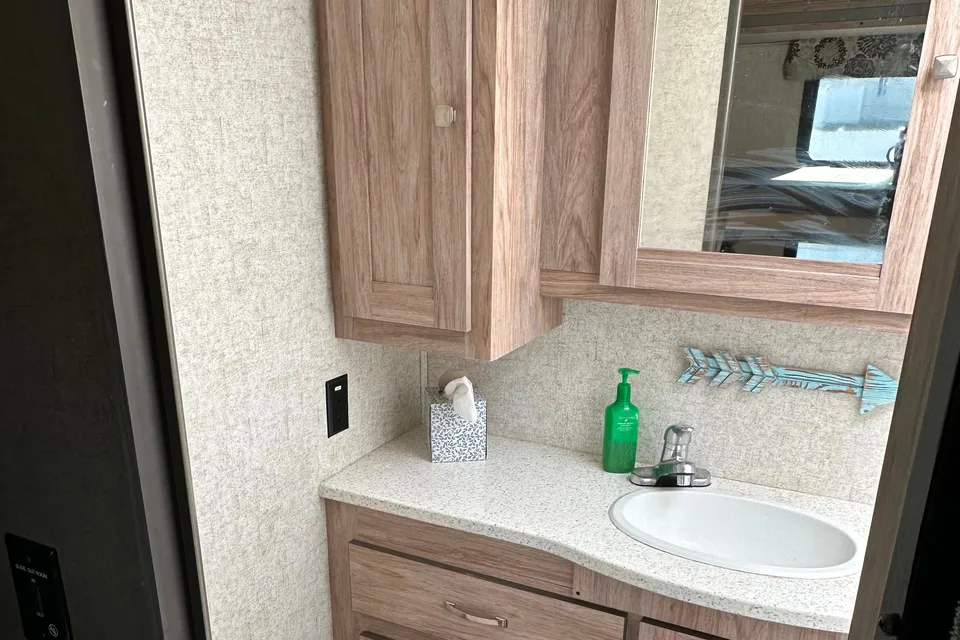 The Blue Bayou bunk house Forester Class C