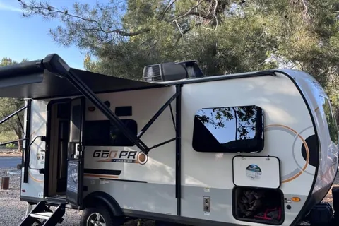Forest River Geo Pro G19FBS 20ft Travel Trailer | Lightweight | Hitch Included | Sleeps 3-4 | Irvine