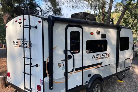 Forest River Geo Pro G19FBS 20ft Travel Trailer | Lightweight | Hitch Included | Sleeps 3-4 | Irvine