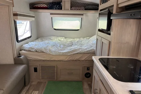 Forest River Geo Pro G19FBS 20ft Travel Trailer | Lightweight | Hitch Included | Sleeps 3-4 | Irvine