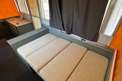Pop Up Camper and Tent Combo