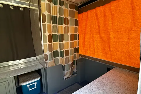 Pop Up Camper and Tent Combo