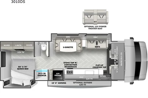 Forest River Sunseeker 3010DS 30 Class C