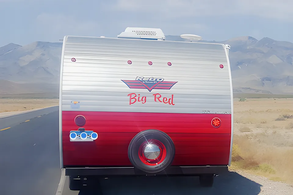 2017 Retro Trailer "Big Red" in Mystic, CT - Delivery Only