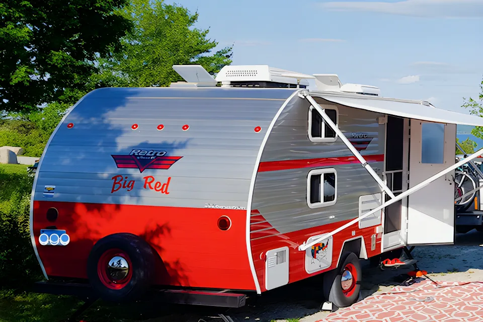 2017 Retro Trailer "Big Red" in Mystic, CT - Delivery Only