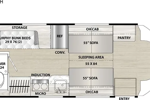 GM's Coachmen Cross Trail 20BHTA Class C