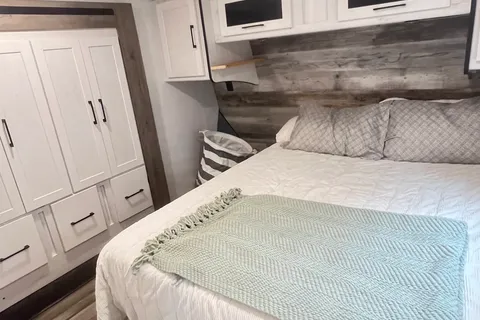 Austin's Heartland Milestone Fifth Wheel