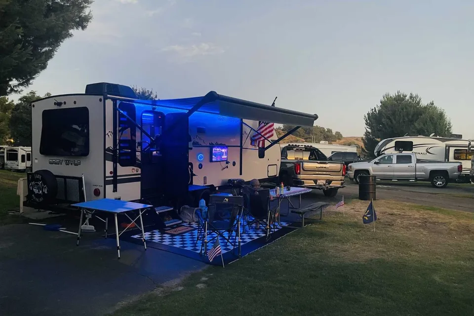 Forest River 23 MKBL Grey Wolf Travel Trailer