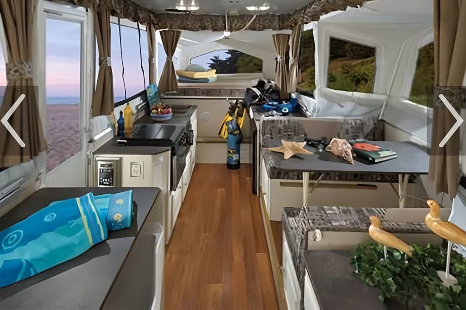 Alisa's Viking Tent trailer