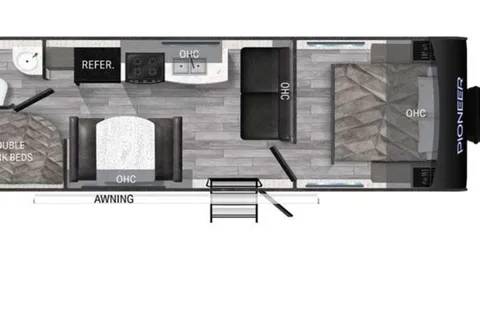 Margaret's Heartland Pioneer BH250 Bunk houseTravel Trailer