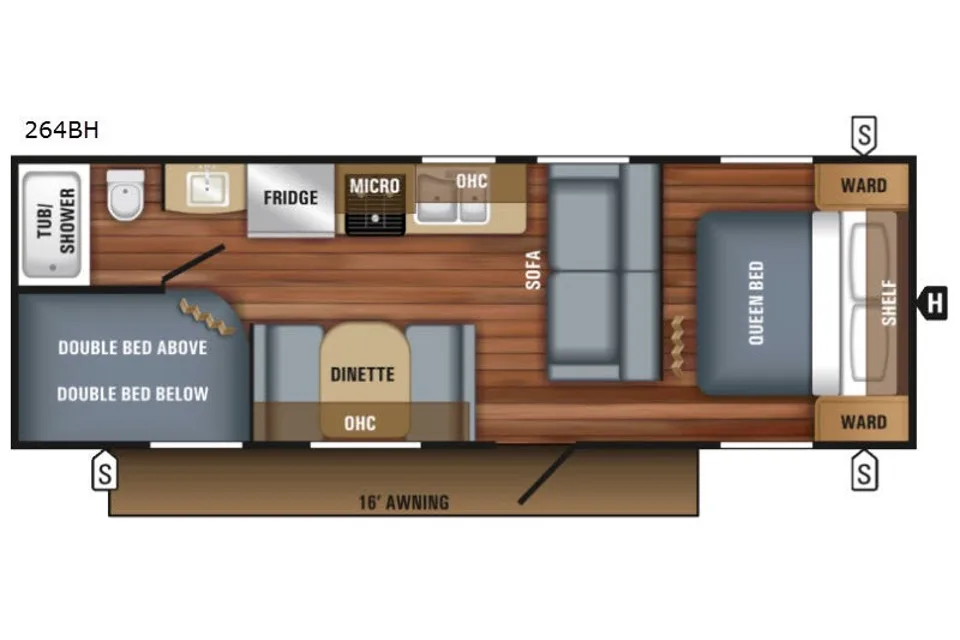 Jayco Jay Flight 264BW Rocky Mountain Edition Travel Trailer