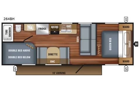Jayco Jay Flight 264BW Rocky Mountain Edition Travel Trailer