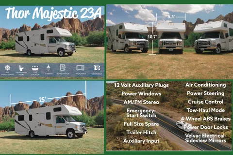 Thor Motor Coach Majestic 23A Class C Easy to drive complete w Everything