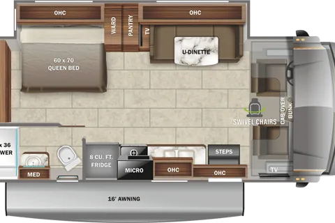 ## 🚐 Location VR familial – Jayco Redhawk Classe C 24 pi | Canada & États-Unis (USA)