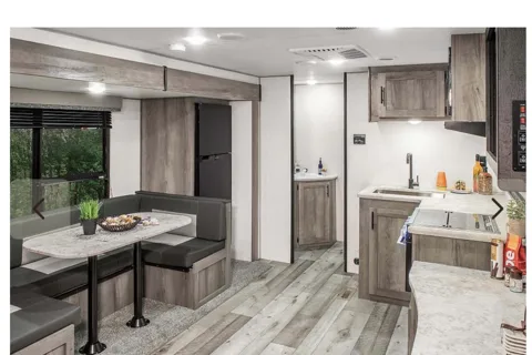 Renae and Tyler’s KZ Sportsman Travel Trailer