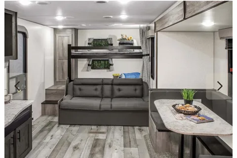 Renae and Tyler’s KZ Sportsman Travel Trailer