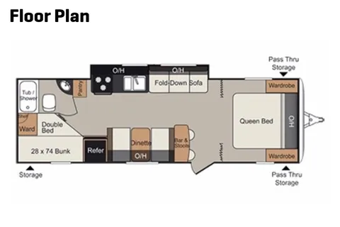 Ashleigh's Passport 28BS Travel Trailer (DELIVERY ONLY)