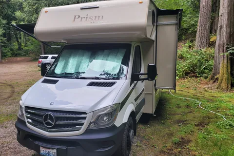 Sleek Coachmen Prizm RV: Drives Like a Van, Sleeps 6! Adventure Ready