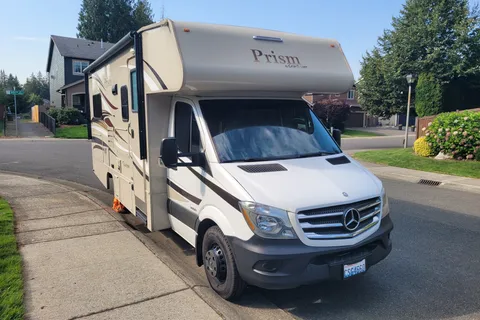 Sleek Coachmen Prizm RV: Drives Like a Van, Sleeps 6! Adventure Ready