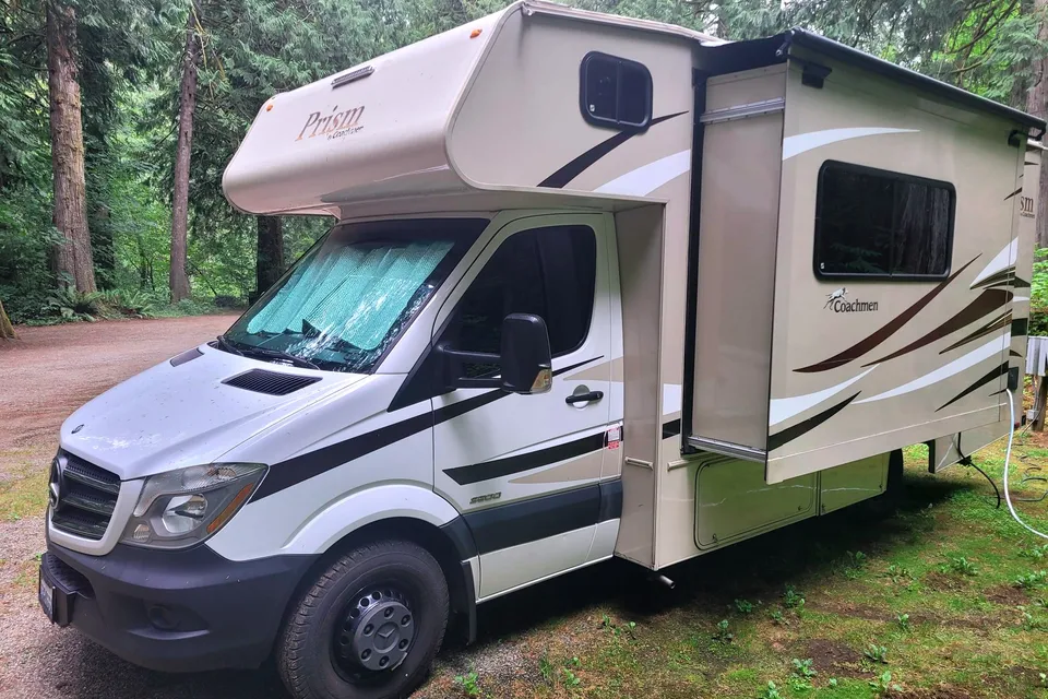 Sleek Coachmen Prizm RV: Drives Like a Van, Sleeps 6! Adventure Ready