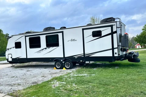 Party trailer on wheels
