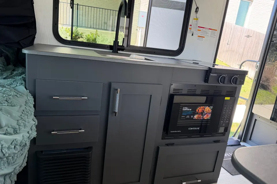 Rosemary's lightweight, dog friendly camper