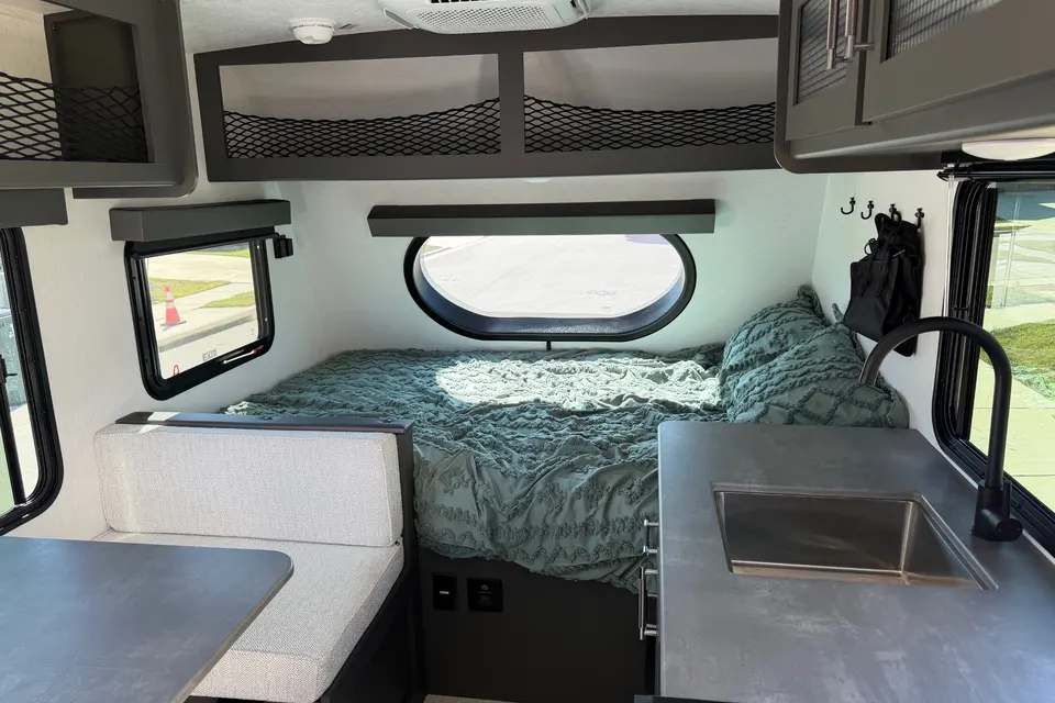 Rosemary's lightweight, dog friendly camper