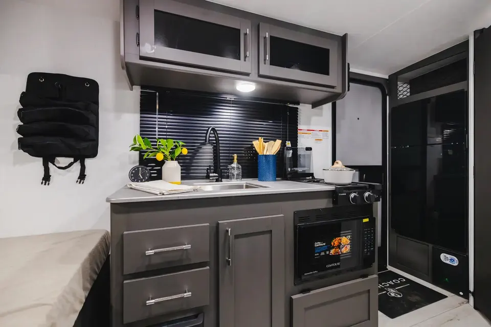 Rosemary's lightweight, dog friendly camper