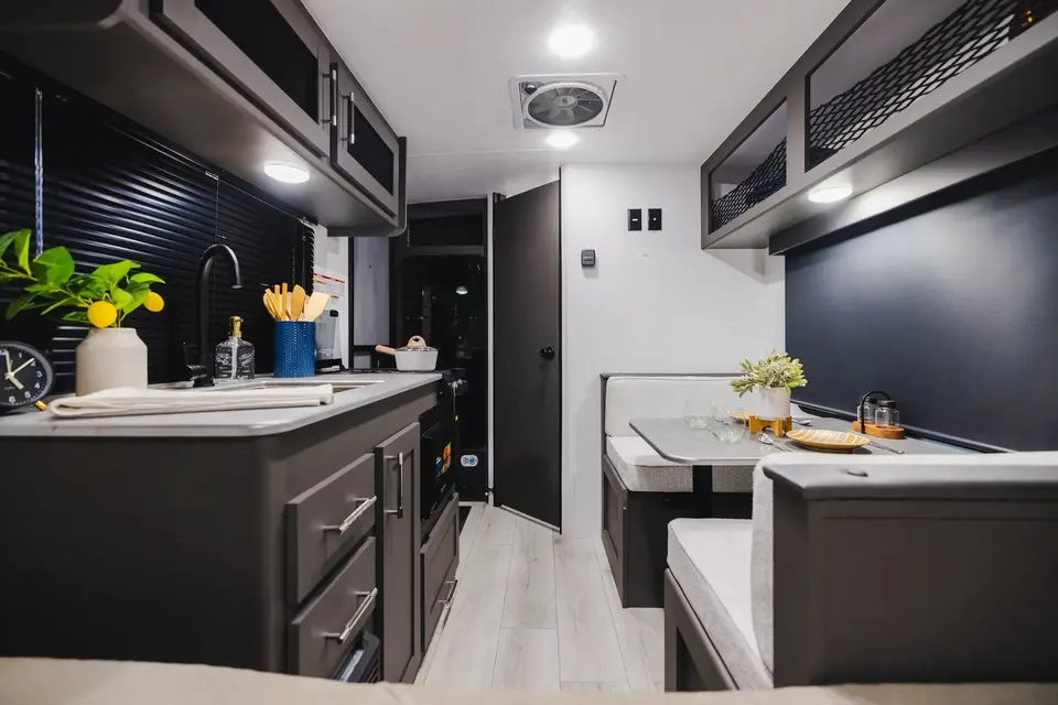 Rosemary's lightweight, dog friendly camper
