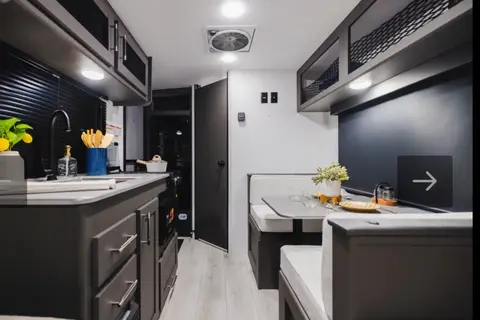 Rosemary's lightweight, dog friendly camper