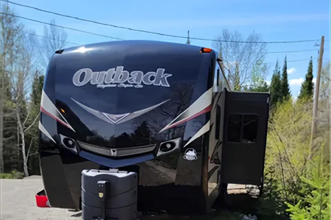 Melanie's Keystone Outback 310TB  Toy Hauler