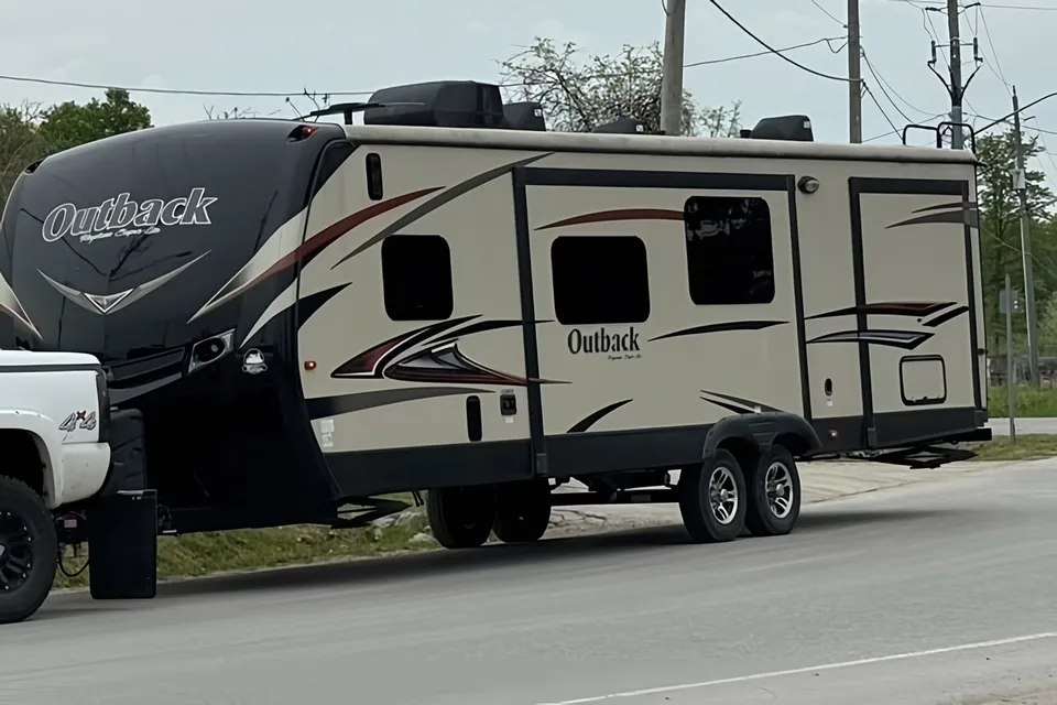 Melanie's Keystone Outback 310TB  Toy Hauler