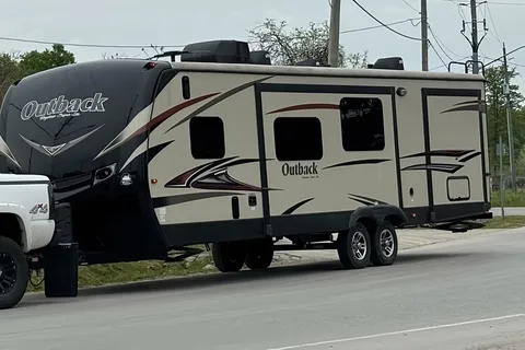 Melanie's Keystone Outback 310TB  Toy Hauler