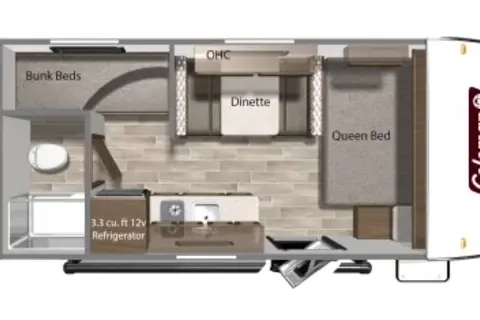 TT5 - 5 Person w/ Bunk- The RV Rental Factory