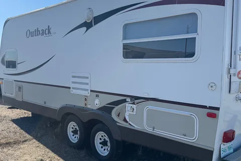 Sheridan’s Keystone Outback light Travel Trailer