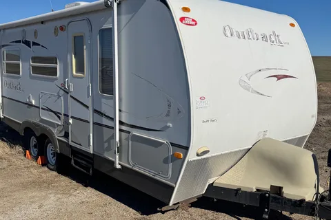 Sheridan’s Keystone Outback light Travel Trailer