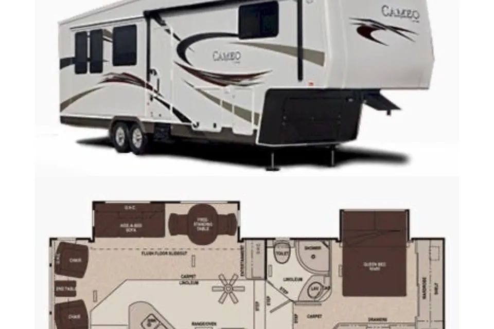 Beautiful Cameo 5th Wheel