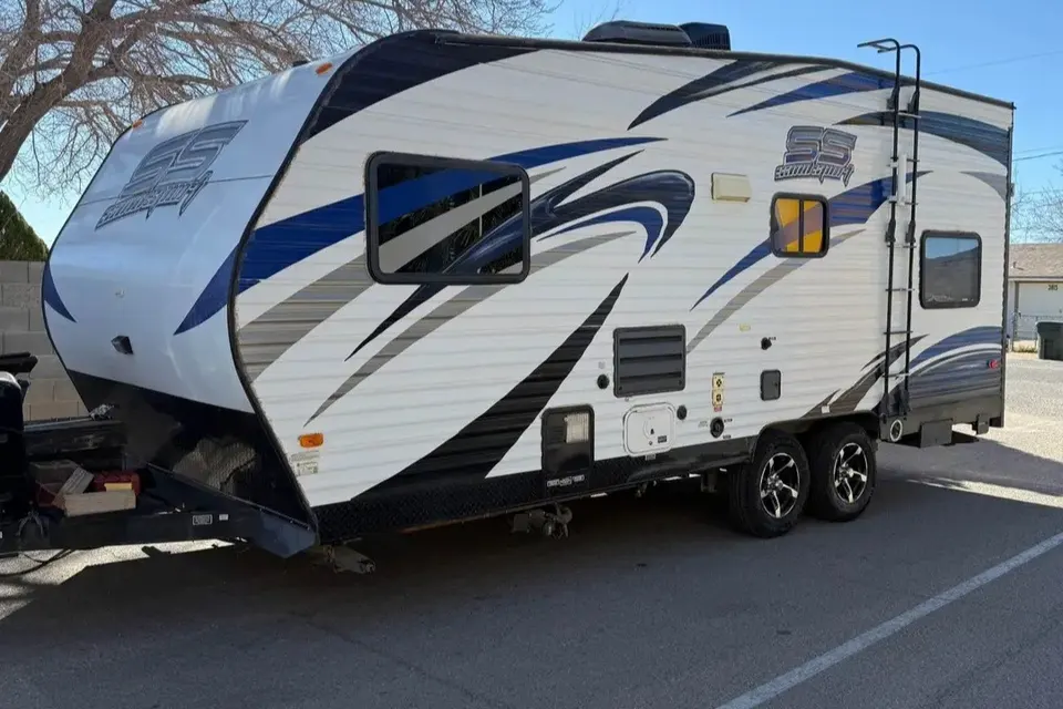 Happy Camper Toy Hauler