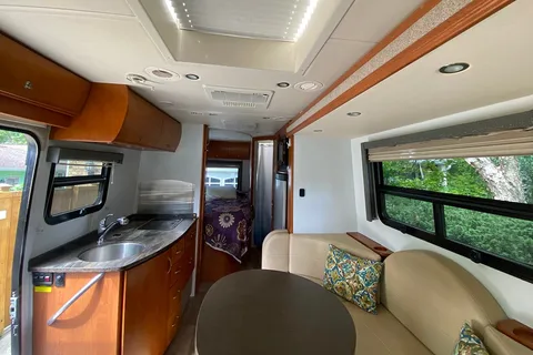 Meet "Grace" Leisure Travel Van compact yet roomy!
