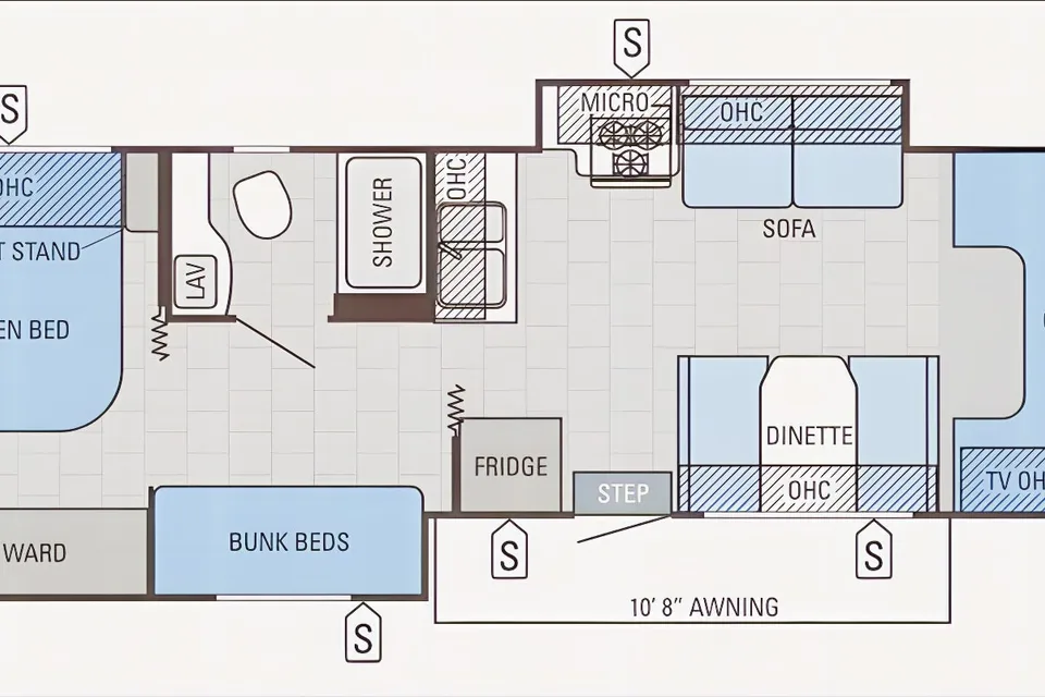 Family Sized Jayco 31 XL Class C - Come for a Tour!