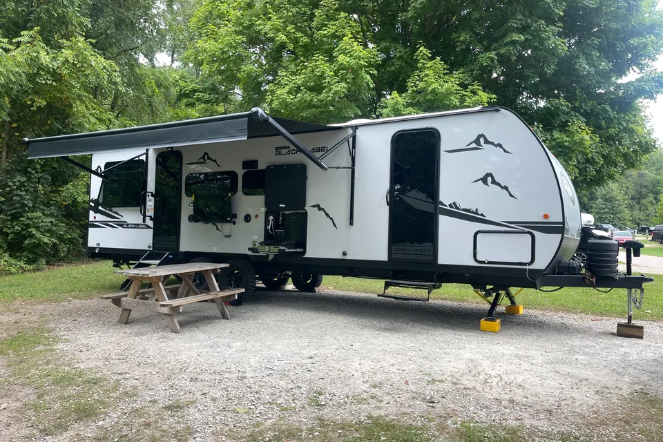 Nathan's Forest River 24RRTBL Toy Hauler