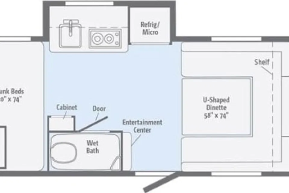 Petra's Winnebago Minnie Drop  Travel Trailer