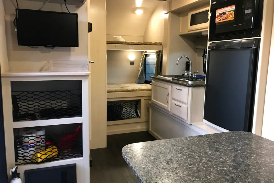 Petra's Winnebago Minnie Drop  Travel Trailer