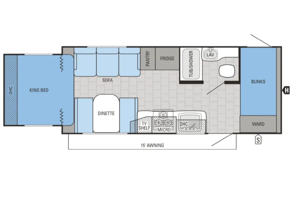 2016 Jayco x213 Travel Trailer