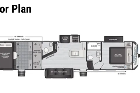 Family Luxury, Full Campsite Delivery & Set-Up!  -  Keystone Carbon 358 2021 Fifth Wheel